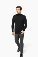 Pull Mérinos col roulé homme - Kariban Premium - 100% laine extra-fine peignée - Réf: PK912_3