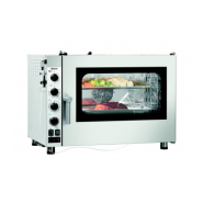 Four mixte à vapeur professionnel en acier inoxydable, simple à utiliser - silverstream 5111m réf. 116726 bartscher_3