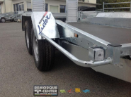 Porte Engin Lider - Timon fixe - PTAC : 3500 Kg - 300 x 145 cm - Référence 40855L - 2 essieux_3