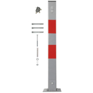 Proplus poteau de stationnement avec serrure 424700_3