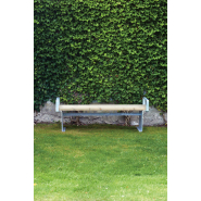 Banquette public Birka réf 8037083 - Hags - Montage en 1 heure - Dimensions 1760x490x450 mm_3