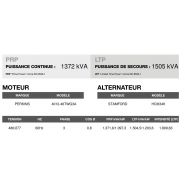 AP-1520 60 Hz triphasé - Groupe électrogène en container Inmesol, 1372 kVA PRP / 1505 kVA LTP - Moteur Perkins_3