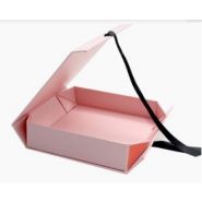 Boîte cadeau pliante magnétique avec ruban - Guangzhou Ouhai Printing Material Co - 157g/m2 - carton luxe_3
