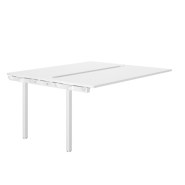 Bureau Bench collaboratif - Connexion, idéal pour aménagement d'espace partagé et optimisé_3