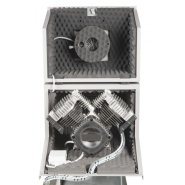 Compresseur Aircraft Airprofi 321/100 Silent - Capot insonorisant, 100L, 82 dB, 2,2 kW - Réf. 2022300_3