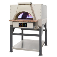 Four pizza à gaz statique équipé avec brûleur atmosphérique radiant - morello forni - ligne quadro_3