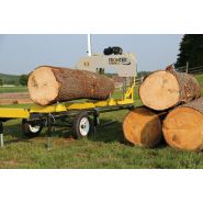 Scierie performante pour transformation de grandes grumes