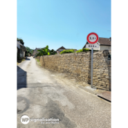 Panneau d'interdiction B13 - Limitation de tonnage personnalisable_3