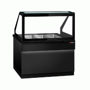 Saladette TORONTO - L1250 mm - Noire - 2 portes - 3x GN 1/1 - P900_3