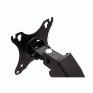 VALUE Support dual LCD, montage sur bureau, vérin à gaz, 5 articulations, noir_3