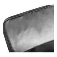 Sac isotherme zippé - bandoulière réglable et poche frontale - polyester 600D - rouge_3