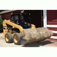 Chargeurs compacts rigides sur pneus caterpillar 236d_3