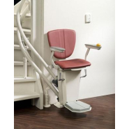 Fauteuil monte escalier courbe - ergonomique et confortable avec double rail  - Otolift Two_3