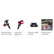 Fendeuse à vis M2 5.2S LASCO - 2 moteurs Parker - Compatible mini-pelle, chargeuse, télescopique_3