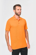 Polo manches courtes homme - Réf: WK274 - 65% polyester / 35% coton - antibactérien et antiboulochage - Lavable à 60°C_3