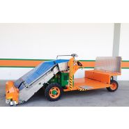 Récolteuse de légumes automotrice 8100 Herbex - Ortomec SRL - largeur de la tête de récolte 130 à 180 cm_3