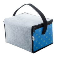 Sac isotherme zippé en feutrine RPET - Face avant imprimée en quadri - Pour 6 cannettes de 0,33 L_3