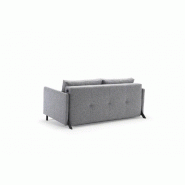 Canapé convertible design Cubed 02 Arms 160 Twist Granite - Innovation Living - Lit 200x160 cm_3
