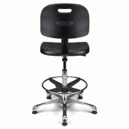 Siège technique polyuréthane avec repose-pieds So Salerne - Sans option, Avec_3