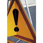 Panneau de chantier en acier galvanisé - Nadia Signalisation - Certifié NF TSI 03 avec options et finitions_3