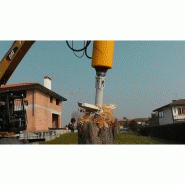 Tarière hydraulique pour pelle de 12t à 80t - Référence TV40 - Robustesse et polyvalence_3