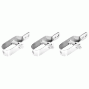 Vidaxl clôture à mailles avec poteaux acier galvanisé 25x1,5 m argenté 145753_3