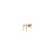 Fifties - Bureau droit design scandinave en chêne - Miliboo - L140 x P60 x H75 cm_3