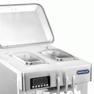 Machine à Glace Italienne 2 parfums + mix 25 L/h - refroidissement à air - 2,4 kW_3