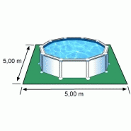 Piscine ronde acier ø4,80m x h: 1,32m - filtration à sable_3