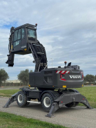 Pelle sur pneus Volvo EW220E - 2022 - 26,5 tonnes - Full Options - 420 heures_3