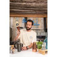 T-shirt oversize manches courtes unisexe - 100% coton bio - Concept personnalisable avec patch à scratch_3