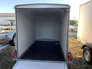 Remorque fourgon en polyester DEBON - CARGO 1300 Blanche - PTAC : 1300 Kg - 295x152xH170 cm - Suspension Pullman2 - Châssis galvanisé_3