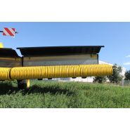 RT 1150 - Andaineur à tapis ROC SRL - Système révolutionnaire de ramassage avec un tracteur de 100 HP pour andains tous les 10 mètres_3