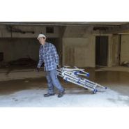 Profort X’tend - Plateforme de travail télescopique en aluminium Tubesca - Réglage des pieds tous les 20 cm_3