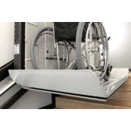 Plateforme oblique pour fauteuil roulant, pour escaliers courbes - charge jusqu'à 300 kg  - Vimec V65_3