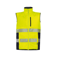 Bodywarmer réversible jaune - Taille L - Sécurité et confort thermique - T2S_3