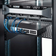 Etagère ventilée montée en rack 2U 22 pouces - Etagère d'armoire serveur fixe - 22 kg_3