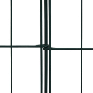 Vidaxl ensemble de clôture de jardin 99,6x79,8 cm vert 146107_3