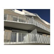 Feria - garde-corps - horizal - en aluminium - avec barreaudage vertical_3