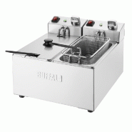 Friteuse électrique à poser - 2 cuves de 3L | Buffalo - CU615_3