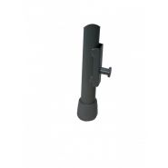 Erica M2 - Chaise pliante attachable en plastique pour extérieur et terrasse - gris/bleu - Vif Furniture_3