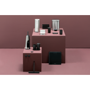 Brosse de toilettes et support -ReNew - Matt Steel - Brosse avec design intelligent pour un nettoyage soigné - Matériaux résistants à la corrosion_3