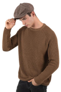 Casquette style newsboy - K-up - polyester et laine - Réf: KP614_3