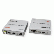 ROLINE Rallonge KVM via fibre optique, HDMI 4K, USB, 20 km_3