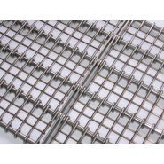 Tapis à œillets - bandes transporteuses métalliques robustes et modulaires - Neobelting_3