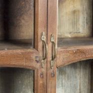 00119001000491 - Meuble présentoir antique en bois et métal - Francisco Segarra - 158x35xh208cm_3