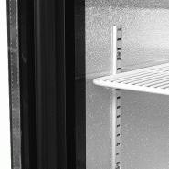 Arrière - bar 1 porte vitrée à charnières et 2 clayettes blanches - 115 L | Tefcold - DB126H_3