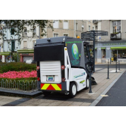 Balayeuse compacte Green Machines 500 ZE (GM5) électrique pour voirie - Batteries lithium-ion - Performances professionnelles_3