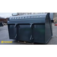 Godet pour matériaux légers LMK - Padagas - capacité : 3 à 7 m3 - acier Hardox 450_3