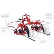 Machine universelle Hay Top 300 avec andaine réglable et épandage optimal